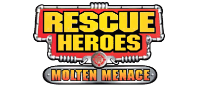 Rescue Heroes Molten Menace logo for Playstation